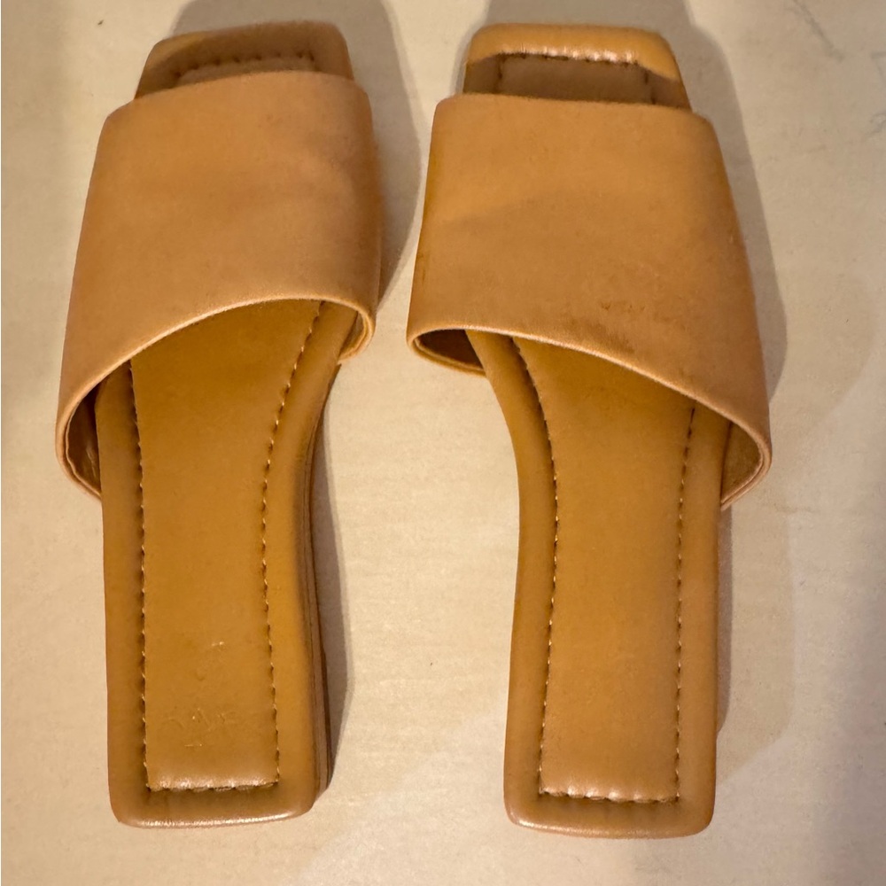 SARTO by Franco Sarto Bordo Slide Sandal Color Tan